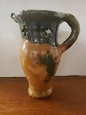 1930's/1940's Clay Puzzle Jug