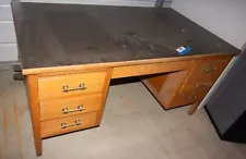 Solid Wood Desk--60" wide w formica top