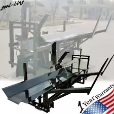 Skid Steer Attachment Firewood Wood Processor 30t Log Splitter Forestry Machine