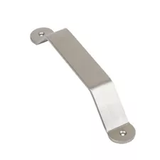 National Hardware N187-012 Satin Nickel Bar Pull for Wood Interior Doors