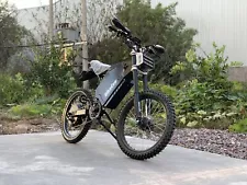 5000w Adult Electric Off Road Bike - Stealth Bomber Style - 45+ MPH