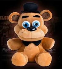 10" Large Size Five Nights at Freddy's FNAF Freddy Brown Bear Plush Doll Toy US