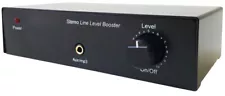 Mini High-Gain Stereo Audio Booster With Volume Control For TV Audio Player Amp