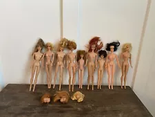 Vintage Barbie Lot From Estate Sale 1950’s 1960’s Japan For Parts Repair