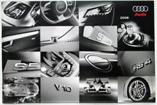 2008 Audi Full Line Sales Brochure - R8 TT A5 S5 A3 A4 A6 A8 Q7 S4 S6 S8 RS 4