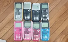 Texas Instruments TI-84 Plus Graphing Calculator with Cover and Batteries Cheap