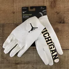 Nike Jordan Football Gloves Size 3XL Michigan Wolverines Team Issue PE Vapor