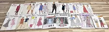 Lot Of 15 90s UNCUT/Cut Sewing Patterns Multiple Sizes McCalls Simplicity Easy