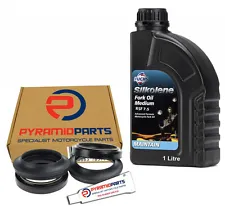 Fork Seals Dust Seals & 1L Oil for Triumph Daytona 675 06-16