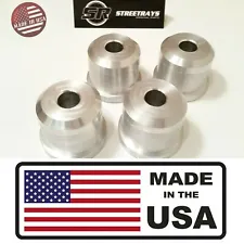 SALE [SR] Solid Aluminum Rear Subframe Risers Bushings FOR 89-98 240SX S13 S14