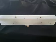 Vintage bathroom Vanity Light U Shape Mid Century Wall Fixture with receptacle