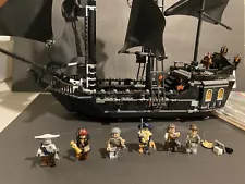 LEGO Pirates of the Caribbean The Black Pearl 4184 100% w/manuals & minifigures!