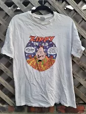 1988 zippy the pinhead for president weed drugs t-shirt vtg stoner 80s comic