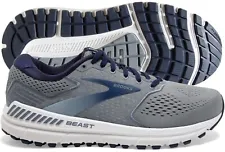 Brooks Beast 20 Mens Blue/Grey/Peacoat, Multiple sizes, New In Box