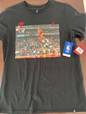 Nike Air Jordan Free Throw Line T Shirt Sz L