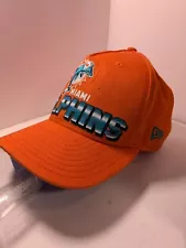 New Era SAMPLE NOT FOR SALE Miami Dolphins 9Fifty Snapback Hat RARE Never Made