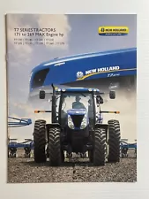 New Holland T7 Series Tractors 171 to 269 HP Sales Brochure (Original Brochure)