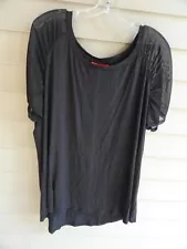 Jennifer Lopez-Short Sleeved Dressy Top-Perfect for Holidays Size2X EUC