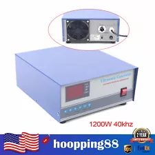 1200W Ultrasonic Transducer Driver 40K ultrasonic Generator F/ industry cleaning