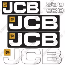 Fits JCB 930 Decal Kit Forklift Decal Kit - 7 YEAR 3M VINYL!