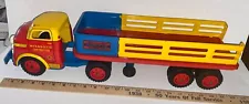 Vintage Wyandotte 23" CONSTRUCTION SUPPLY TRUCK- mint, original