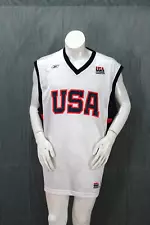 Team USA Basketball Jersey by Reebok - 2004 Home Jersey - Men's Extra-Large