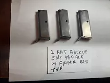 1 Amt Backup 380 5 round factory Magazine thin finger rest