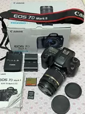 Canon Eos7D Mark2 Main Body Lens Wifi Etc.