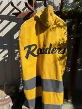 1960-62 Oakland Raiders vintage game used sideline jacket (cape)