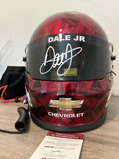 Dale Earnhardt Jr First Final Full Size Helmet Auto W/cert Rare!