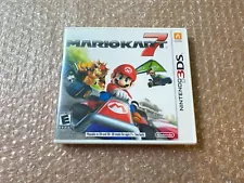 Mario Kart 7 (White Case) (Nintendo 3DS, 2011) - BRAND NEW / SEALED (Y-FOLD)