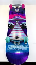 Tony Hawk 31 In. UFO Standard Skateboard Colored Wheels 50mm Wheels for Kids EUC