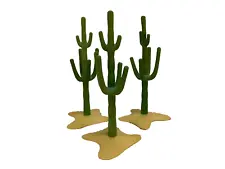 PLAYMOBIL 3 LARGE CACTUS FOR 4033 4034 TRAIN