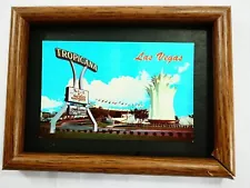 1950's Tropicana Hotel & Casino Las Vegas Postcard in Frame