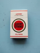 Vintage Lucky Strike MatchBox Look Like Cigarette Packs MatchBox Matchbook