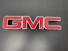 1995 - 2005 GMC Safari Front Grille Emblem Script Badge Logo #1311 OEM 25112742