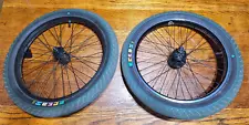 20 Inch Salt BMX Bike Wheel Set With Eclat Tires (Redline, Haro, Powerlite)