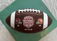 Alabama Crimson Tide 2015 CFP National Championship Rawlings Football NCAA CFB