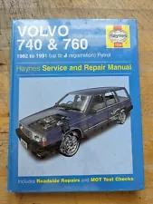 *N.O.S* Volvo 740 & 760 (Petrol) 1982-1991 Haynes Workshop Manual