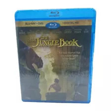 The Jungle Book (Blu-ray, DVD, 2016) Disney Movie, Digital expired New Sealed