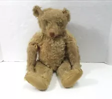 New ListingANTIQUE STEIFF HUMPBACK TEDDY BEAR EARLY 1900'S EAR BUTTON STRAW FILLED 20"