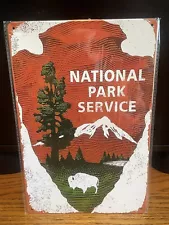 NATIONAL PARK SERVICE 8”x12” METAL SIGN NIP