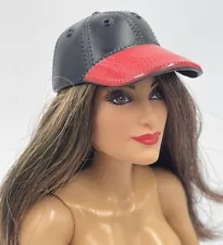 Nikki Bella WWE Superstars 12" Barbie Wrestling Doll BASEBALL HAT Red Black