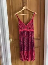 48hr SALE! Odd Molly dress dyed Red So Unique OOAK size 0 XS Stretch Jersey