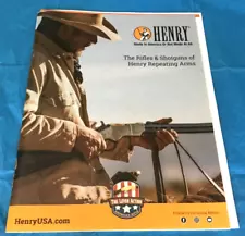 HENRY USA Rifles & Shotguns Henry Repeating Arms Booklet Made in America