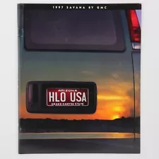 1997 GMC Savana Van Dealership Sales Brochure Genuine Original Catalog 97