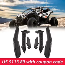 For Can-Am Maverick X3 Turbo R 2017-2024 Plastic Extended Fender Flares