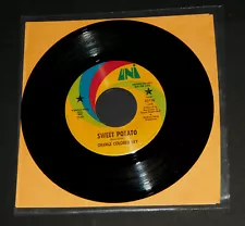 ORANGE COLORED SKY SWEET POTATO 7" PROMO NOT FOR SALE VERSION RARE PSYCHE