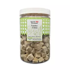 Freeze Dried Tubifex Cubes, Fish Food for Freshwater and Marine Aquarium Fish