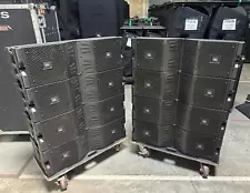 4xJBL VTX-V20 Line Array Speakers (Price is for 4) OBO plus 1xVTC/CVR